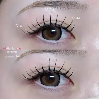 マツエク・マツパ totalsalon Bellのマツエク・マツパデザイン