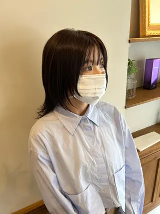 カラー AGREE Momokaのヘアスタイル