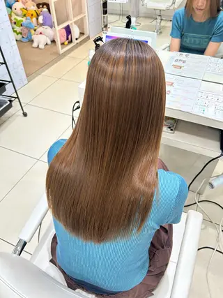 ロング 【髪質改善カラー】 瀧田嵐士🇰🇷のヘアスタイル