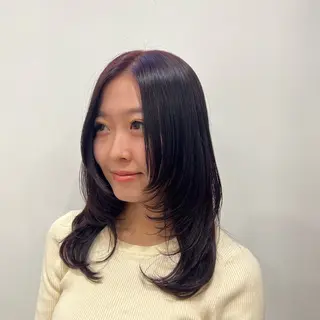 セミロング カラー 🎀レイヤー/ カラー🐕‍🦺anのヘアスタイル