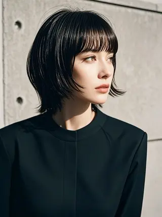 ショート ウルフカット 811 大阪梅田 ウルフのヘアスタイル