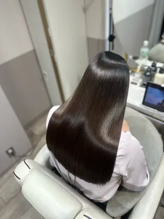 ロング カラー 新宿/髪質改善/ 美髪矯正✨浅江通友のヘアスタイル