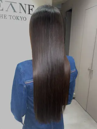 ロング L'EANE THE TOKYO所属・透明感カラー/艶髪 田村陽花里のヘアスタイル
