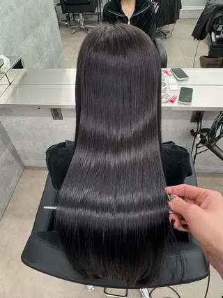 ロング カラー 髪質改善/韓国 ﾚｲﾔｰ/店長/原島のヘアスタイル