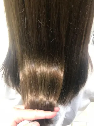 セミロング Adachi Fujikoのヘアスタイル