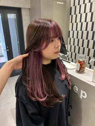 ロング カラー 望 吹のヘアスタイル