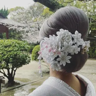 ロング ヘアアレンジ hair Libra所属・ヘアー リブラのヘアスタイル