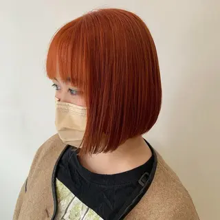 ショート カラー 似合わせカットカラー ♡佐藤捺美のヘアスタイル