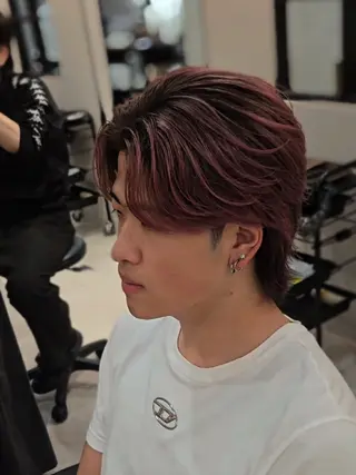 メンズ カラー Lapis 名古屋駅前店所属・LEN名古屋/パーマ 海外ヘア/メンズ特化のヘアスタイル