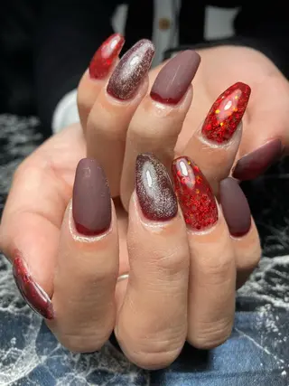 ミディアム ネイル ✴︎ Delightのネイルデザイン