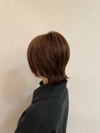 ショート レナークアリア 梅津美憂のヘアスタイル