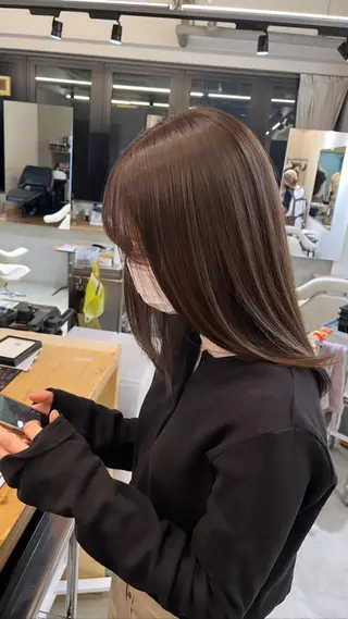 カラー Naotsuka Yui  🌺のヘアスタイル