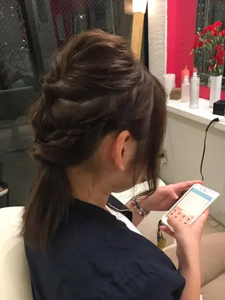 セミロング ソムノ所属・田村 竜一のヘアスタイル