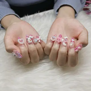 ロング see love gritterのネイルデザイン