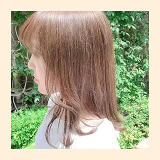 ミディアム 💖レイヤー×美髪 💖momoのヘアスタイル