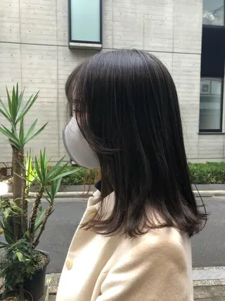 セミロング ツヤ美髪💐 髪質改善/高山愛来のヘアスタイル