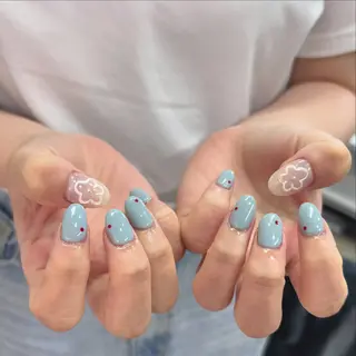ネイル 🩰ミキ/韓国♡ girlyネイル🩰のネイルデザイン