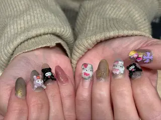 ロング 田中 麻衣のネイルデザイン