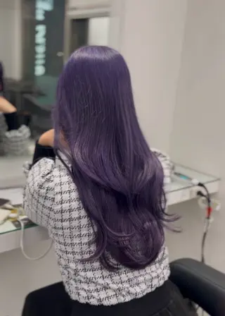 ロング カラー ヘアサロンEGO所属・ハイトーン/デザイン ⛓️mai🖤のヘアスタイル