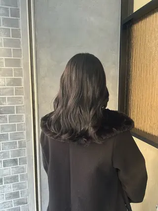 ミディアム たけだ ゆうほのヘアスタイル