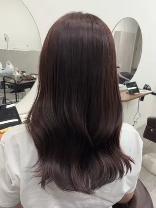 ロング カラー ヘアアレンジ sii.北千住所属・外舘 花蓮のヘアスタイル