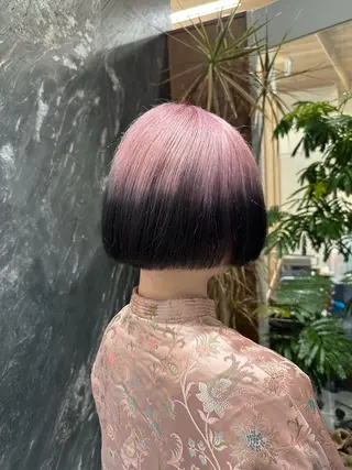 ミディアム カラー salowin原宿iori所属・💋ハイトーンデザイ ンヘア💋A'nyuのヘアスタイル