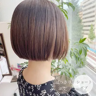 ショート カラー アンブレラカラー💫 フェイスフレーミングのヘアスタイル