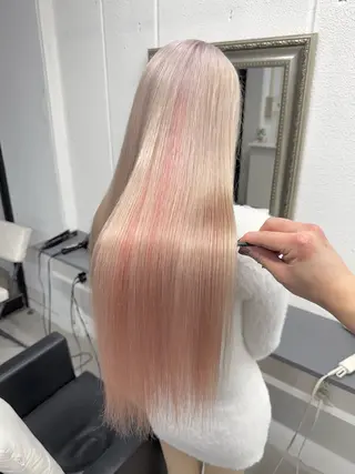 ロング カラー ブリーチ特化美容室 ☆selene☆のヘアスタイル