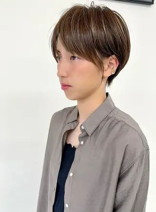 ショート 小池 功のヘアスタイル