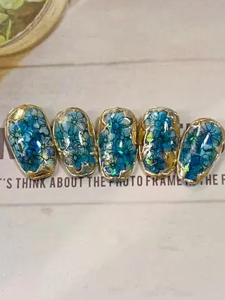 ネイル 自宅ネイルサロン ♦️nuance♦️のネイルデザイン