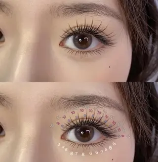 マツエク・マツパ Cute B e au t yのマツエク・マツパデザイン