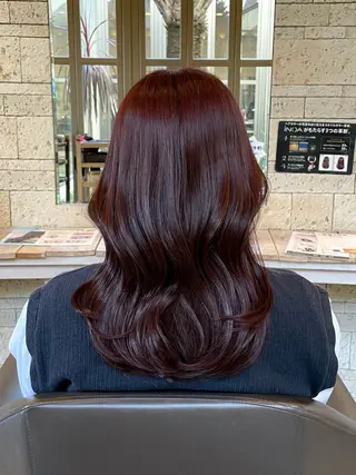 ミディアム カラー 木村 一葵のヘアスタイル