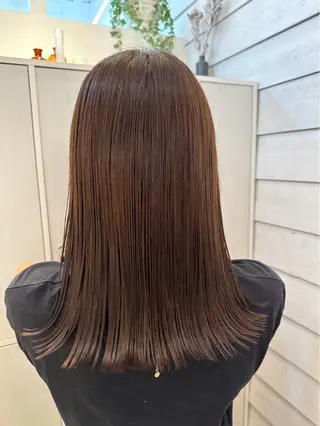 ロング 縮毛矯正/髪質改善/ 佐々木大輔のヘアスタイル