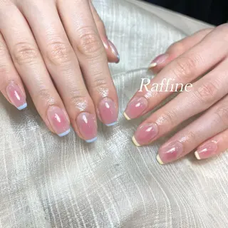 ネイル RAFFINE haru🦋🩵のネイルデザイン