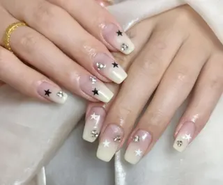 ネイル By moonネイル 🌷ワンホン/韓国風のネイルデザイン