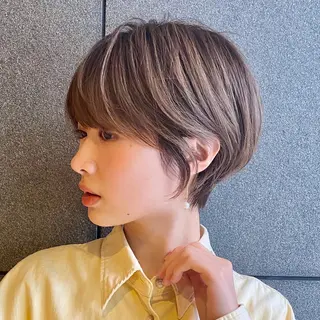 ショート ANSENS  by  Mode K's所属・顔周りレイヤー ☺︎shunのヘアスタイル