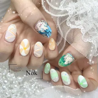 ネイル 池袋痛ネイル Nok. 渡辺のネイルデザイン