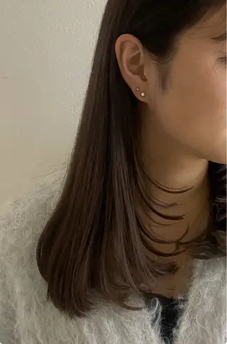 セミロング ♡🌸 冬桜（kazusaのヘアスタイル