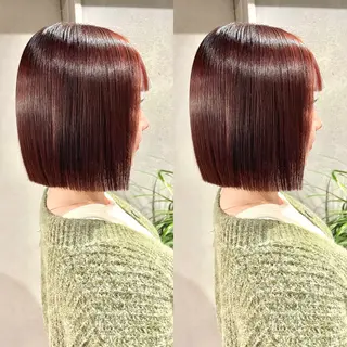 ショート ボブ/髪質改善/ ミディアム/浅川俊輝のヘアスタイル