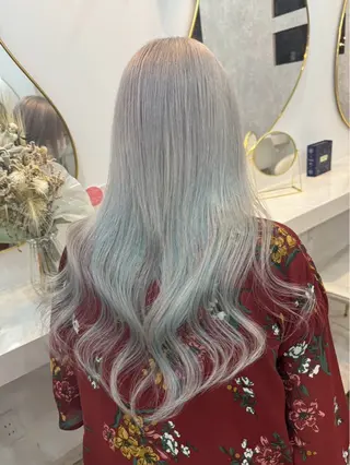 カラー ︎🌟YUYA/複雑 履歴/デザインカラーのヘアスタイル