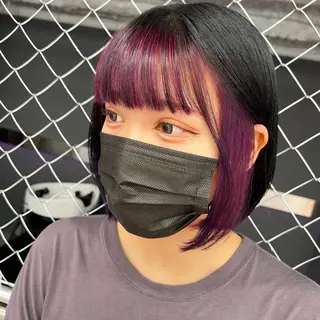 ミディアム カラー ELU. by stella所属・ELU.☁️ ARIのヘアスタイル