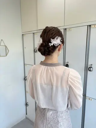 ヘアアレンジ 🫧松尾彩舞樹🫧 アレンジ/艶カラー✨のヘアスタイル