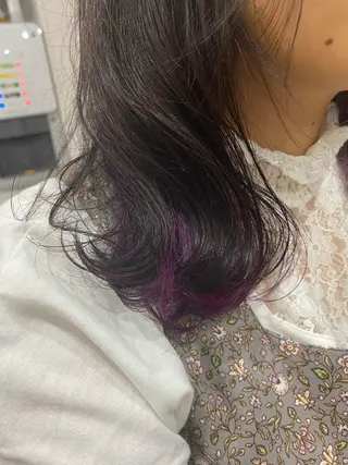 ミディアム カラー ヘアアレンジ SHIAN立川　及川 17時〜限定のヘアスタイル
