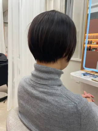 ショート ショート・ボブ 中村俊哉のヘアスタイル