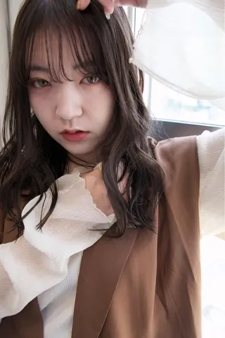 ミディアム カラー 西田辺/ タカスナオヤのヘアスタイル