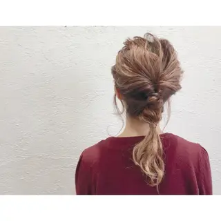 ヘアアレンジ fio マナミのヘアスタイル