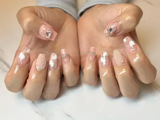 ロング ネイル ネイリスト シンのネイルデザイン