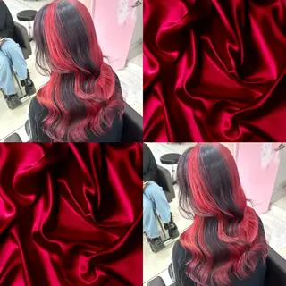 セミロング ✨色落ちまで可愛い✨ MANATO🎨🌈のヘアスタイル