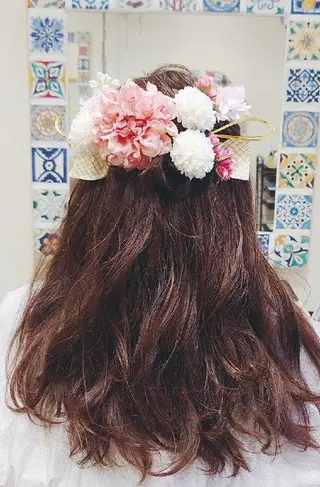 ヘアアレンジ LAMP HAIR  ランプヘアー所属・徳永 博志のヘアスタイル