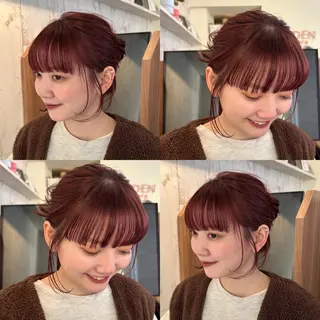 ミディアム 🌸透明感/レイヤー / 栗林 彩🌸のヘアスタイル